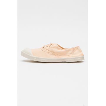 Bensimo - Tenisi low-cut cu sireturi - Portocaliu deschis