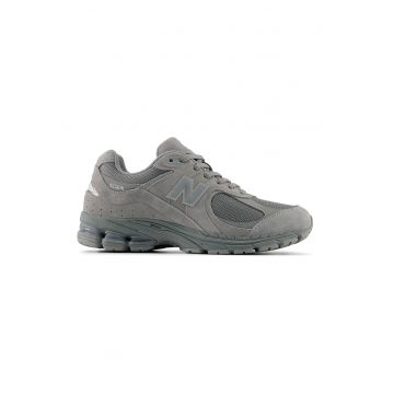 Pantofi sport 2002 din piele intoarsa cu garnituri din material textil - Gri
