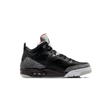 Pantofi sport barbati JORDAN SON OF MARS LOW -  Piele ecologica - Negru