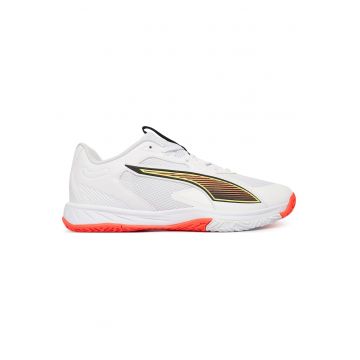 Pantofi sport barbati -  material textil - alb