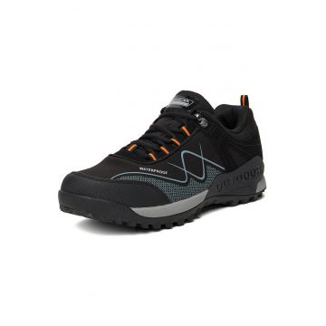 Pantofi sport barbati -  MP86-19003 - trekking - negru - textil -