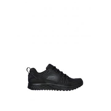 Pantofi sport cu garnituri de piele Escape Plan Trail - Negru