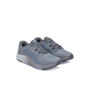 Pantofi sport dama -  alergare - confort - gri - material sintetic