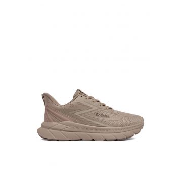 Pantofi sport dama  maro - plasa/piele ecologica - talpa groasa - design modern -