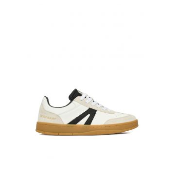Pantofi sport dama  multicolor - material textil/sintetic - sistem de inchidere siret