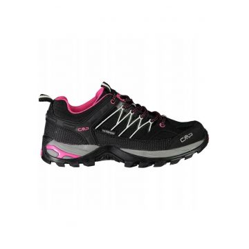 Pantofi sport dama  Rigel Low WP - Negru/Roz