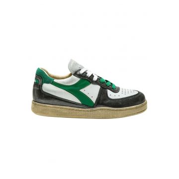 Pantofi sport din piele - cu aspect vintage MI Basket