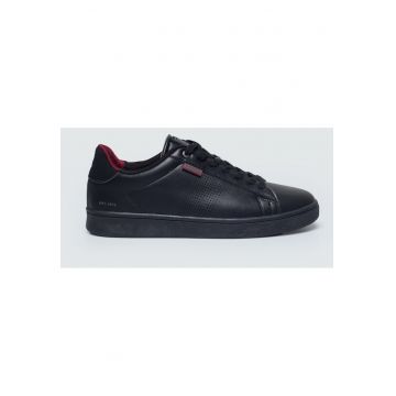 Pantofi sport din piele ecologica cu profil jos