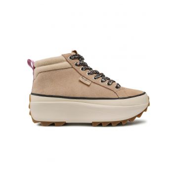 Pantofi sport din piele intoarsa cu platforma Working Urban -