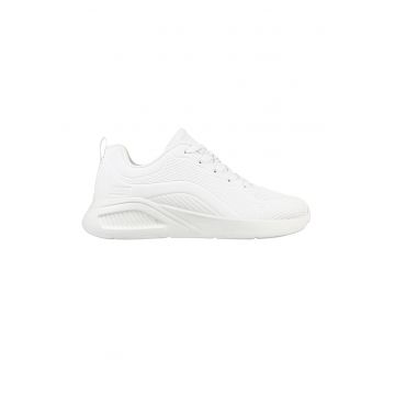 Pantofi sport low-top de piele ecologica Bobs Buno - How Sweet - Alb