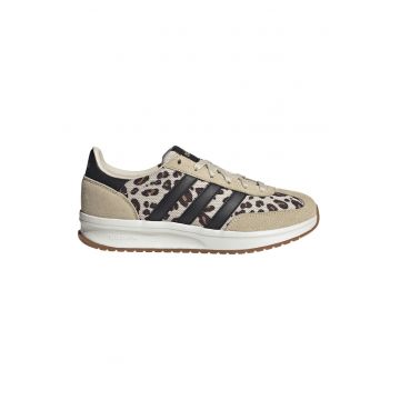 Pantofi sport Run 70s 2.0 cu garnituri de piele intoarsa - Maro/Bej