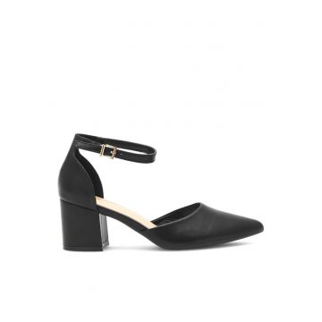 Pantofi sport sintetic dama  Negru - Negru