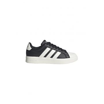 Pantofi sport Streettalk din piele ecologica - Alb/Negru