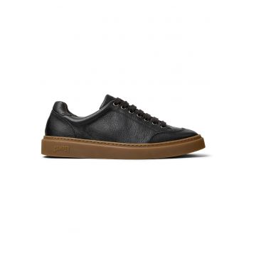 Pantofi sport Twentyfive Runner de piele - Negru