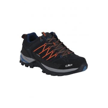 Semipantofi trekking  Rigel Low - negru - sintetic - pentru barbati