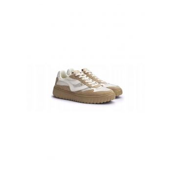 Sneakers  Toro Wave piele - Alb/Maro