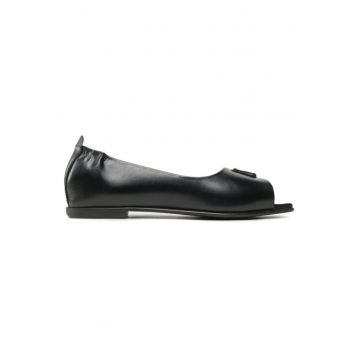 Tenisi dama -  590486280910636 - Piele naturala - Negru
