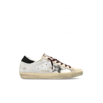 Tenisi dama -  Super Star Toe - Alb/Auriu/Negru