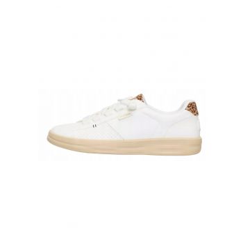 Tenisi Femei  Classic Karina Duo Alb - Alb/Maro
