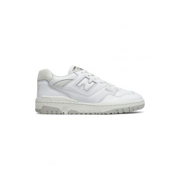 550 Pantofi sport unisex din piele - Alb