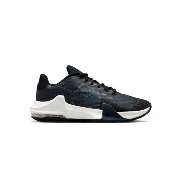 Pantofi cu imprimeu logo pentru baschet Air Max Impact 4 - Albastru inchis
