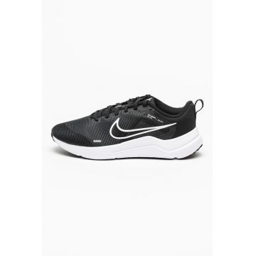 Pantofi cu logo pentru alergare Downshifter 12 - Alb/Negru