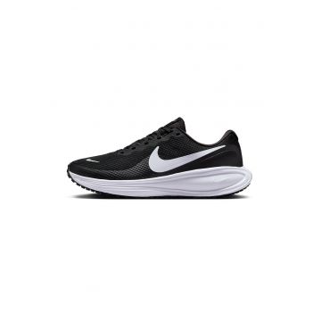 Pantofi Revolution 8 cu brant cu amortizare pentru alergare - Alb/Negru