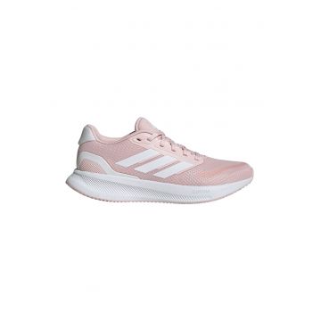 Pantofi Runfalcon 5 de plasa cu garnituri din material sintetice pentru alergare - Roz somon