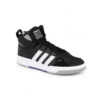 Pantofi sport barbati  100DB Mid - negru - baschet