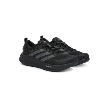 Pantofi sport barbati  alergare - negru - tesatura