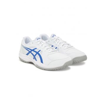 Pantofi sport barbati  Court Slide 4 - alb - piele ecologica