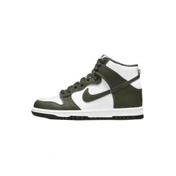 Pantofi sport barbati  Dunk High - stil militar - kaki - material rezistent
