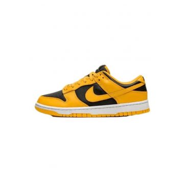 Pantofi sport barbati -  Dunk Low - galben auriu - design clasic - materiale de inalta calitate