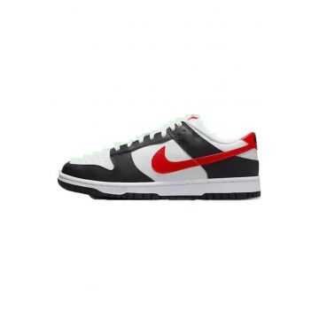 Pantofi sport barbati  Dunk Low - negru - alb - rosu - design clasic - confortabili