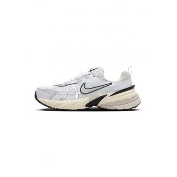 Pantofi sport cu garnituri din plasa V2K - Alb/Argintiu