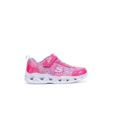 Pantofi sport dama - 303257L -  Textil - Roz