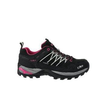 Pantofi sport dama  Rigel Low WP - Negru/Roz