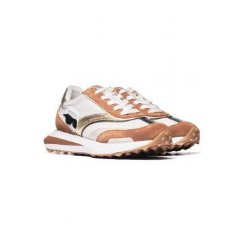 Pantofi sport dama  ZONE - piele naturala - multicolor - design elegant si confortabil