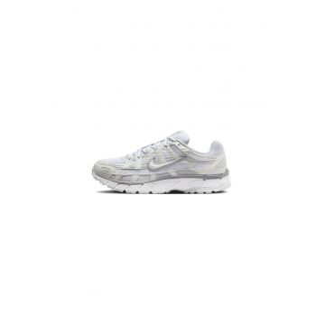 Pantofi sport de plasa cu strat exterior sintetic P-6000 - Alb