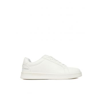Pantofi sport  femei - alb - tesatura -