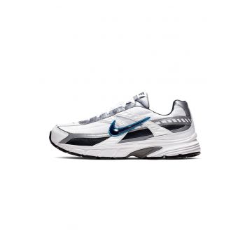 Pantofi sport Initiator cu insertii din material textil - Alb/Negru/Argintiu