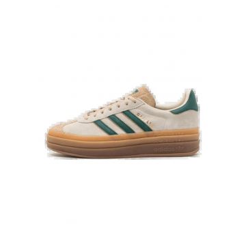 Tenisi barbati -  Gazelle Bold - talpa inalta - piele intoarsa - bej