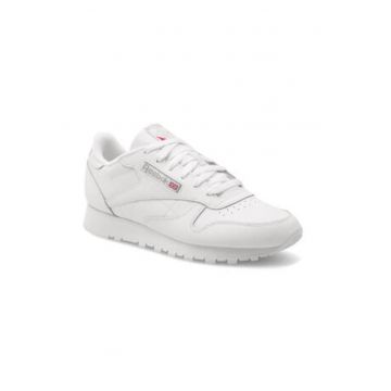 Tenisi dama  100008496 - piele naturala - alb