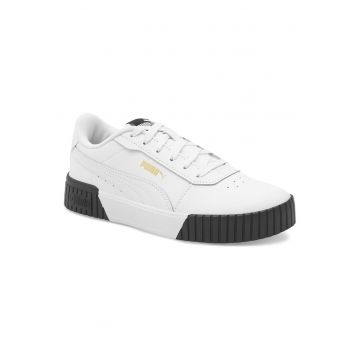 Tenisi dama -  Carina 2.0 - casual - alb/negru - piele naturala