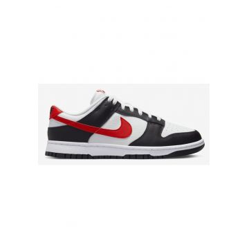 Tenisi  Dunk Low Retro FB3354-001 Alb Negru Piele naturala/ecologica - Alb/Negru
