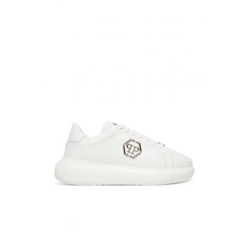 Tenisi unisex  alb - piele naturala - Alb
