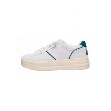 dama - Hey Dude - Karina Dbl Duo Suede - alb bej - platforma 5 - Alb