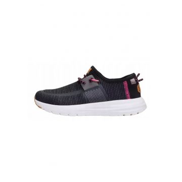 dama - Hey Dude - Sirocco Stretch Sox - negru roz - Negru