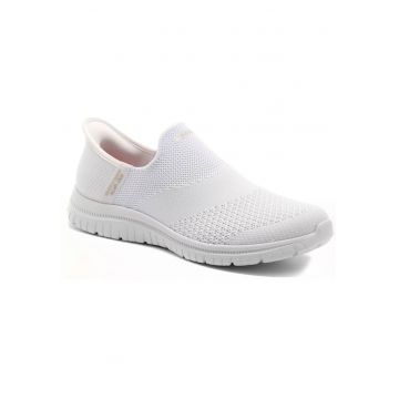 Pantofi dama  Textil - Alb - Alb