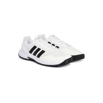 Pantofi de tenis barbat -  sintetic/textil - alb